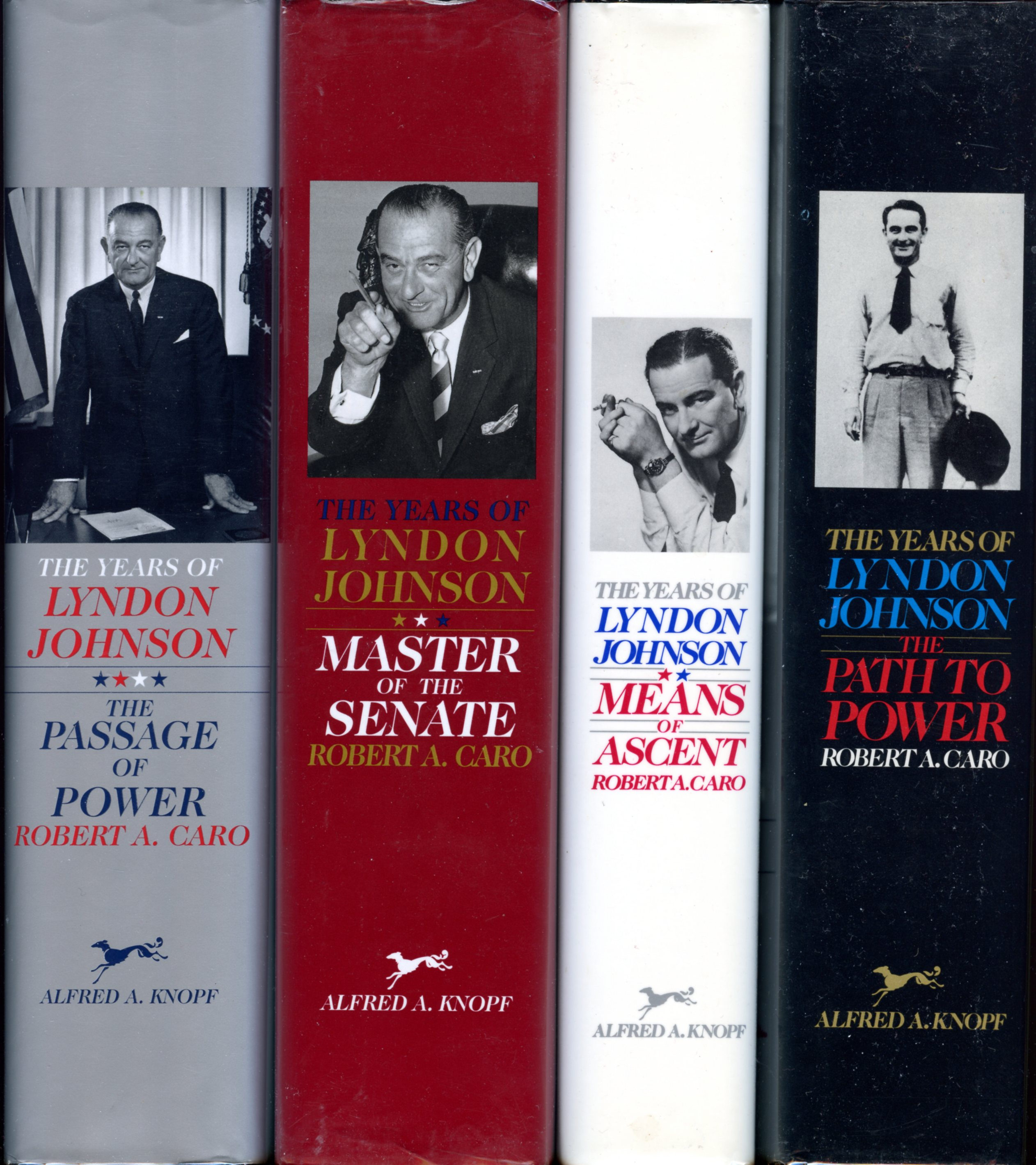 The Years of Lyndon Johnson book cover